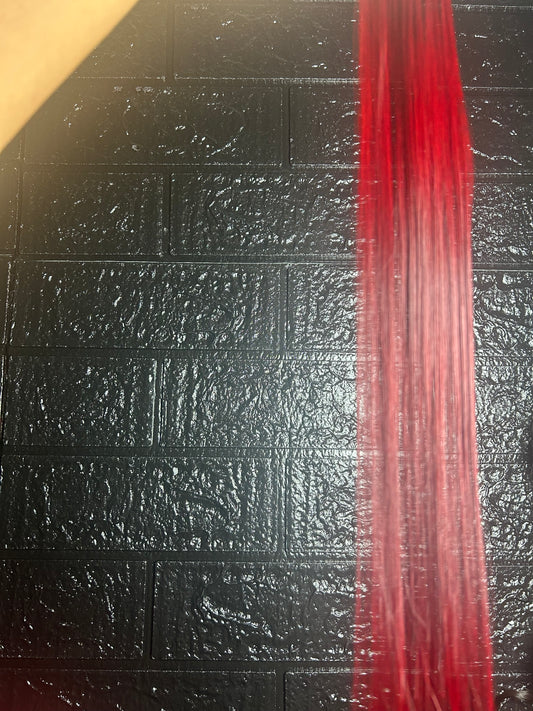 Burgundy Tape Ins