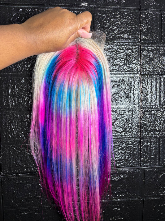 PINK,BLUE,PURPLE OMBRÉ
