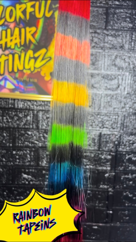 RAINBOW Tape Ins