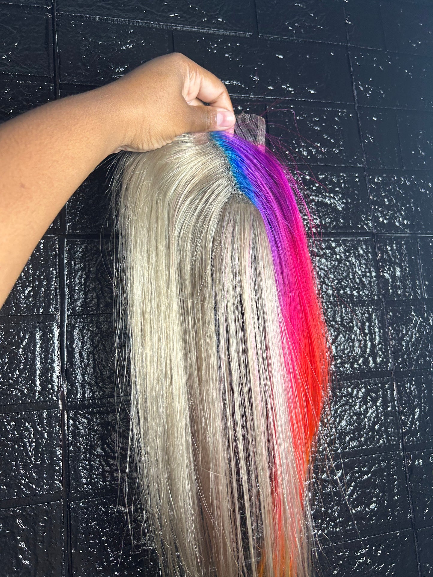 Ash Pink Sunrise Closure