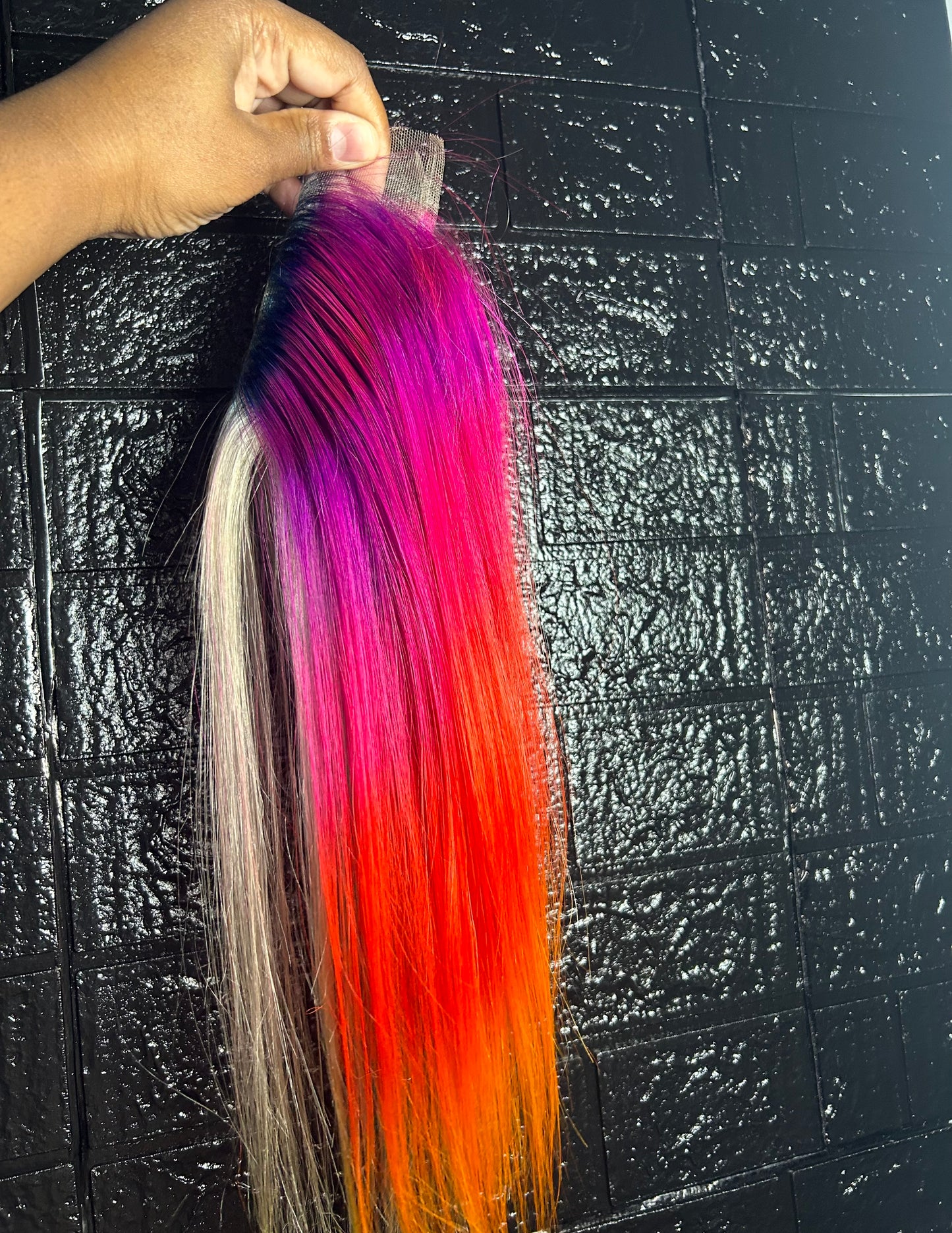 Ash Pink Sunrise Closure